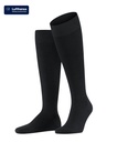 Chaussettes 3/4 hommes de compression medium FALKE "Travel&Comfort Energizing wool" 15530 - Black 3000