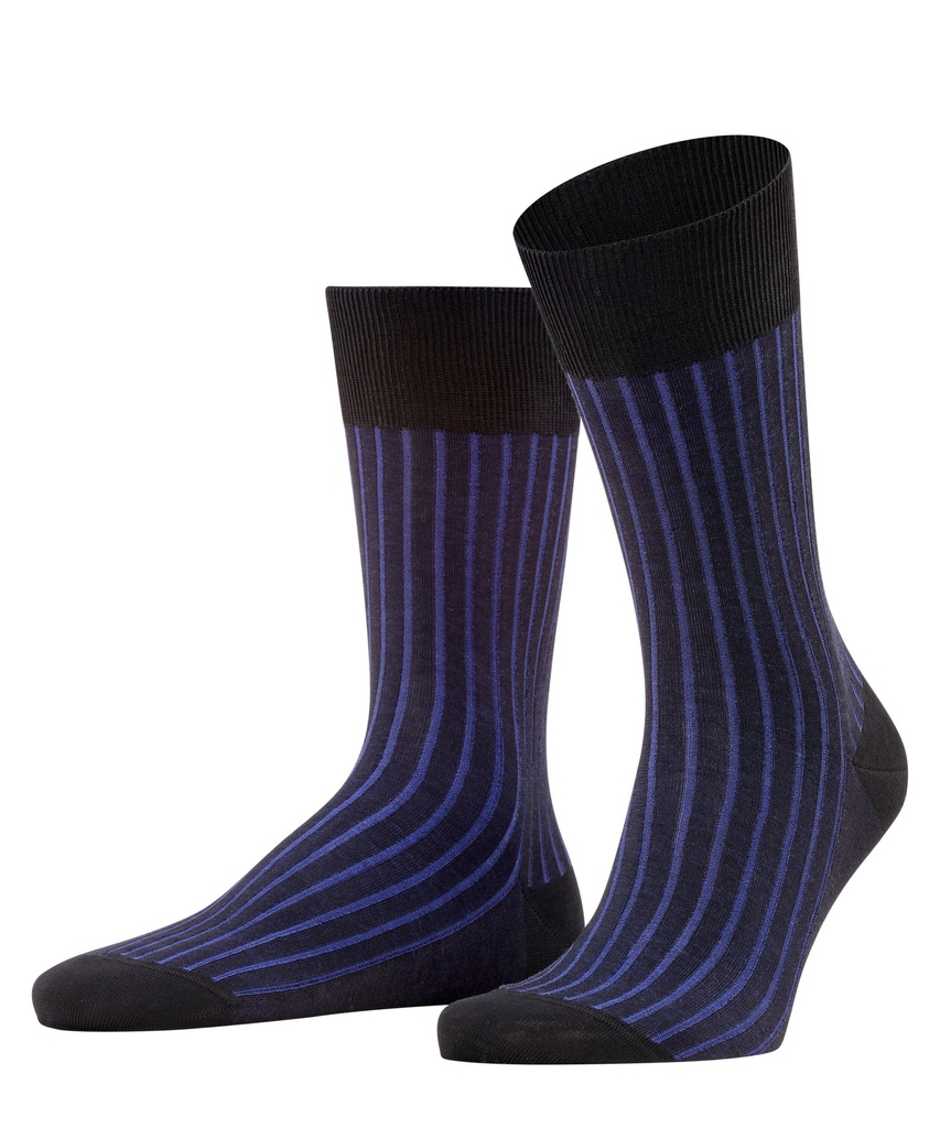 Chaussettes Hommes 100% fil d'écosse FALKE "Shadow"14648 - Black 3003