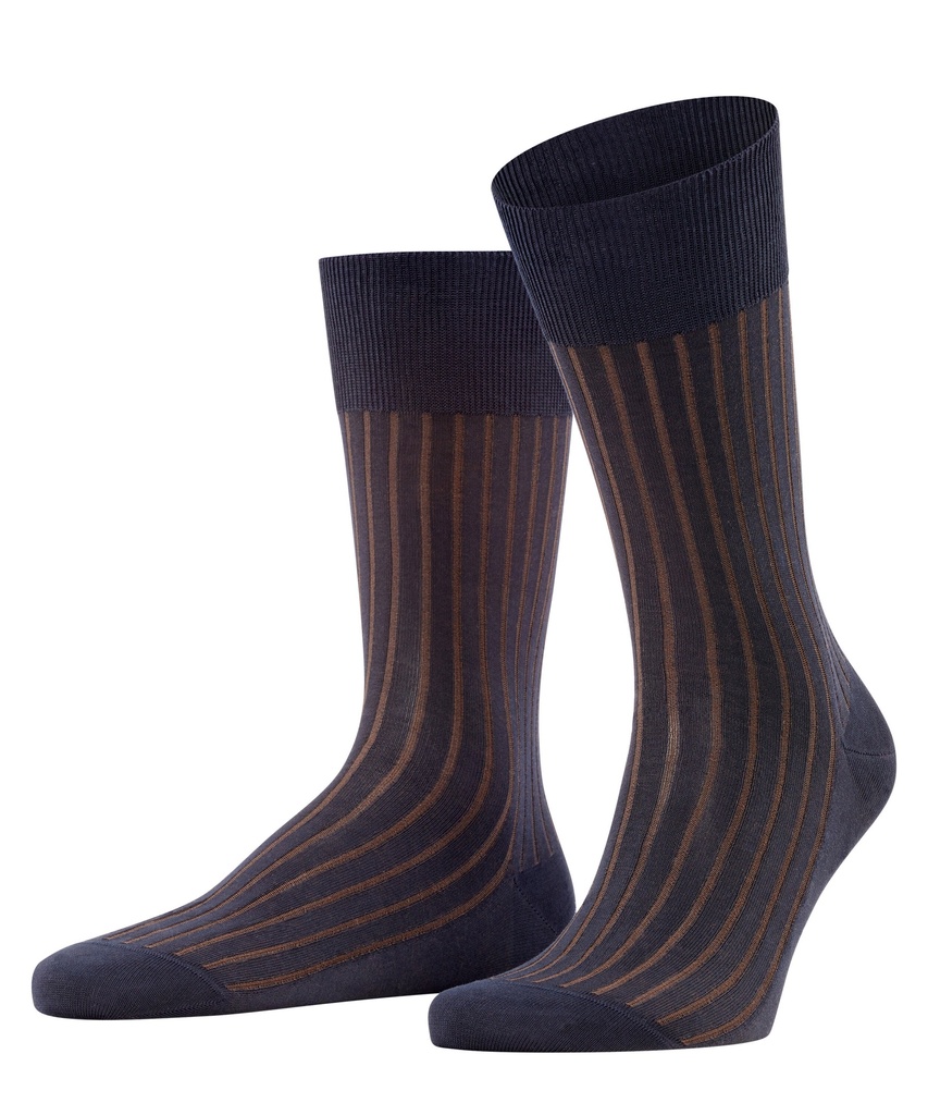 Chaussettes Homme 100% fil d'écosse FALKE "Shadow"14648 - Dark navy 6374 (39/40)