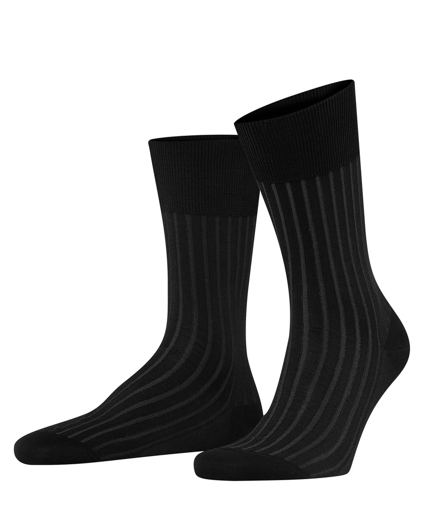 Chaussettes Homme 100% fil d'écosse FALKE "Shadow"14648 - Grey white 3030 (39/40)