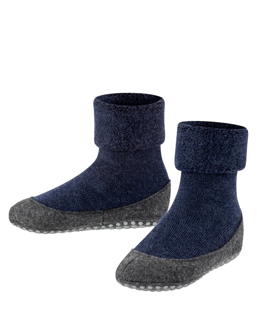 Chaussettes enfants antidérapantes FALKE "Cosyshoe" 10560 - Dark blue 6680 (23/24)