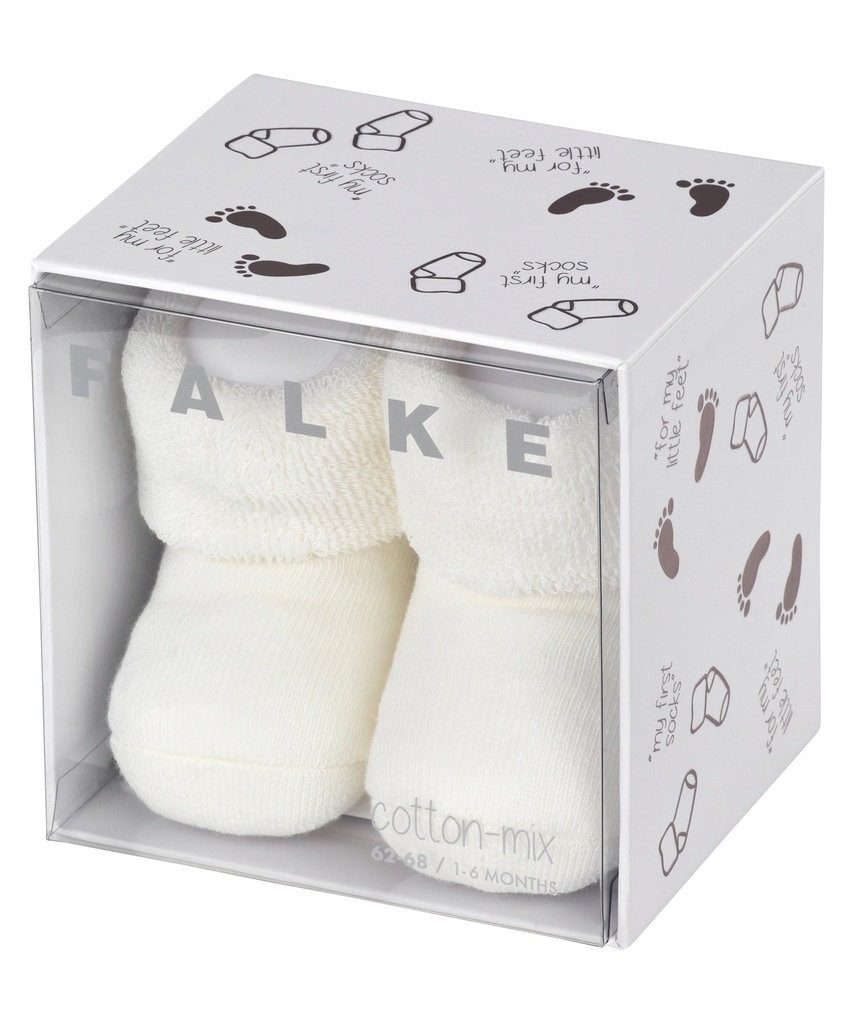 Chausson Bébé Coffret Cadeau FALKE "Eerstling" 10612 - Off white 2040
