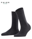 Chaussettes laine sans élastique dame FALKE "Berlin Sensitive" 46226 - Anthracite 3085