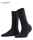 Chaussettes laine sans élastique dame FALKE "Berlin Sensitive" 46226 - Darck navy 6370 (35/38)
