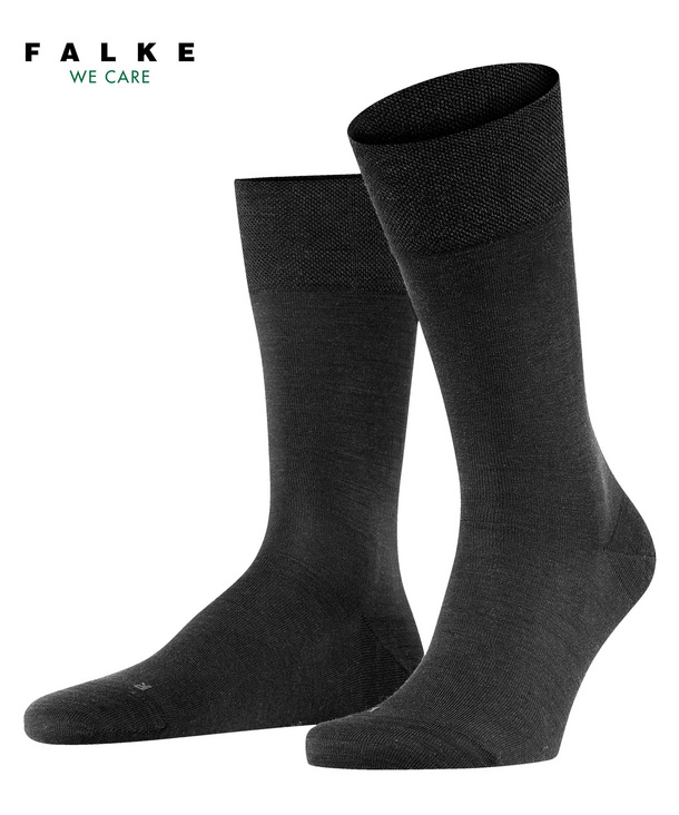 Chaussettes Hommes sans élastique FALKE "Sensitive Berlin"14448 - Black 3000 (39/42)