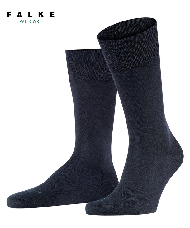 Chaussettes Hommes sans élastique FALKE "Sensitive Berlin"14448 - Darck Navy 6375 (39/42)