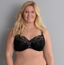 Soutien-gorgeavec armatures en 4 parties - bonnets profonds - ANITA ROSA FAIA "Colette" 5249 - Noir 001