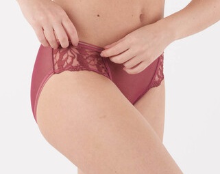 Slip MAISON LEJABY "Sin" 19163 - Rose séchée P0027