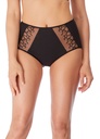 Culotte taille haute WACOAL "Lisse" WE145008 - Noir BLK