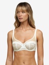 Soutien-gorge armaturé CHANTELLE "True Lace" C11M10 - Milk 0LW (85, D)
