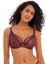 Soutien-gorge plunge FREYA "Tailored" AA401121 - Dark Cherry DRR
