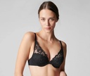 Soutien-gorge push-up triangle SIMONE PERELE "Saga" 15C347 - Noir 016