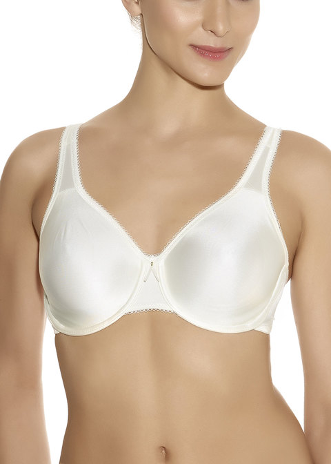 Soutien-gorge avec armatures moulé grand maintien WACOAL "Basic Beauty" WA855192 - Ivory IVY