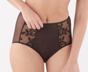 Culotte taille haute MAISON LEJABY "Attitude" 220664 - Café noir M0016 (3)