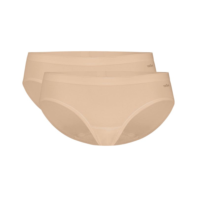 Slip bikini - Pack de 2 - TEN CATE 32284 - Beige 029 (S)