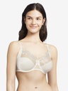 Soutien-gorge avec armatures en 3 parties enveloppant CHANTELLE "Pont Neuf" C13810 - Ivoire 035