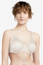 Soutien-gorge armaturé enveloppant CHANTELLE EASY FEEL "Norah" C13F10 (F92210) - Talc 0NL