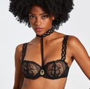 Soutien-gorge corbeille AUBADE "Precious Tale" REF14 - Noir mystique NOMY (85, B)