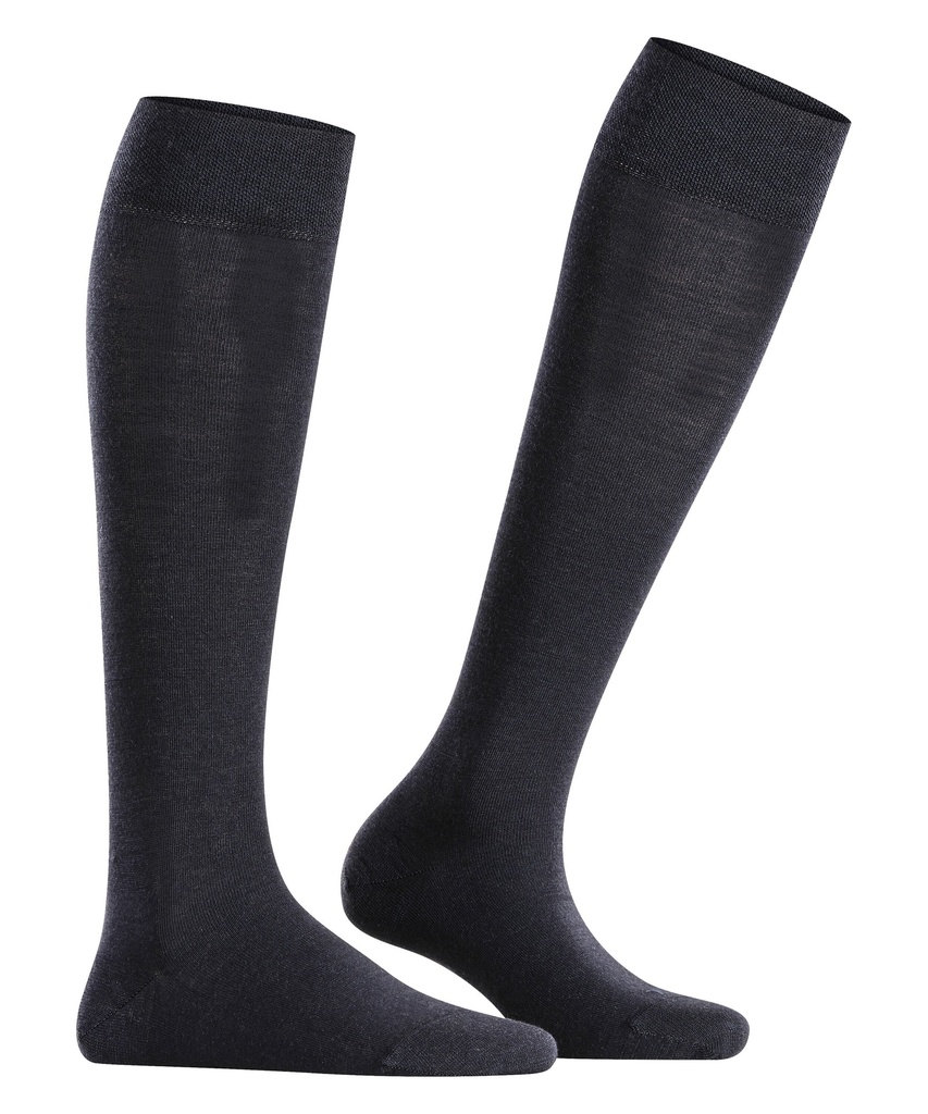 Chaussettes mi-bas dame FALKE "Berlin Sensitive" 46229 - Dark navy 6370