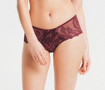 Shorty LOUISA BRACQ "Vortex" 497-40 - Grenat GRN (42)