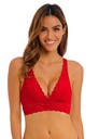 Soutien-gorge triangle sans armature WACOAL "Halo Lace" WA811205 - Barbados Cherry 602