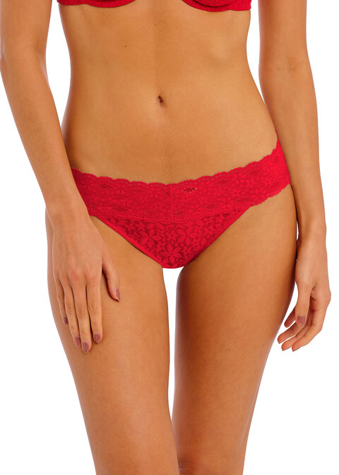 Slip WACOAL "Halo Lace" WA878205 - Barbados Cherry 602