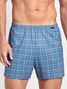 Boxer short homme fantaisie 100% coton CALIDA "Prints" 24389 - Azurit Blue 474