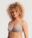 Soutien-gorge armatures en 3 parties emboitant LOUISA BRACQ "Julia" 477-01 - Taupe TPE