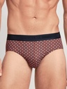 Slip homme fantaisie tencel & coton CALIDA "Focus Trend 1" 22568 - Redwood 149