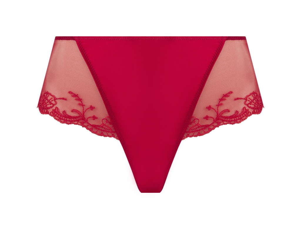 Shorty LISE CHARMEL "Splendeur Soie" ACC0480 - Splendeur Rouge 2478 (1)