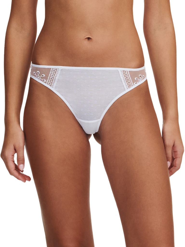 Tanga PASSIONATA "Prisca" P42L70 - Blanc 010 (38)