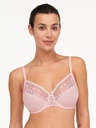 Soutien-gorge à armatures enveloppant CHANTELLE "Instants" C13A10 - Rose Dragée Lurex 0N4