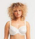 Soutien-gorge avec armatures classique emboitant LOUISA BRACQ "Electric Waves" 494-01 - Nacre NCR