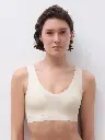 Brassière paddée stretch invisible CHANTELLE "SoftStretch" C16A10 - Ivoire 035