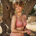 Soutien-gorge à armatures classique emboitant LOUISA BRACQ "Elise" 419-01 - Terracotta TRT