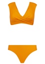 Bikini Brassière Top & tanga ANTIGEL "La Chiquissima" EBB2114 & FBB0014 - Mer Orange 2075 (S)