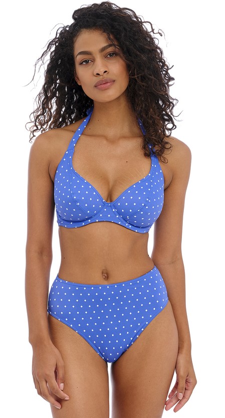 Haut de Bikini avec armatures & tour de cou FREYA "Jewel Cove" AS7232 - Azure AZE (85, E)