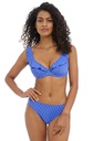Bas de Bikini slip classique FREYA "Jewel Cove" AS7234 - Azure AZE