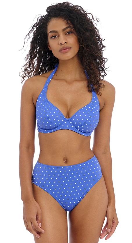 Bas de Bikini culotte taille haute FREYA "Jewel Cove" AS7236 - Azure AZE