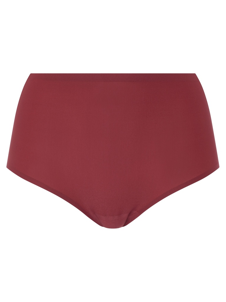 Culotte taille haute invisible TU CHANTELLE "SoftStretch" C26470 - Acajou 08Q