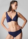 Bas de Bikini culotte taille haute SIMONE PERELE "Calysta" 1DWB73 - Minuit 562