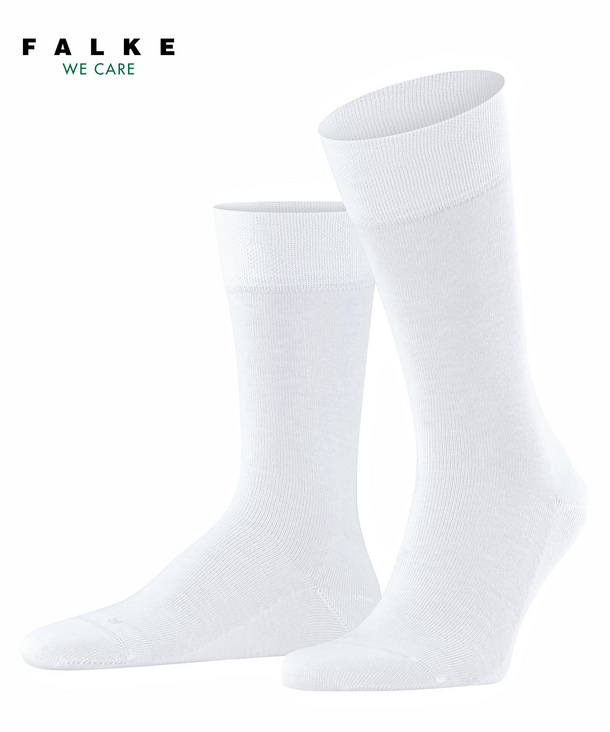 Chaussettes Hommes sans élastique FALKE "Sensitive London"14719 - Blanc 2000 (39/42)