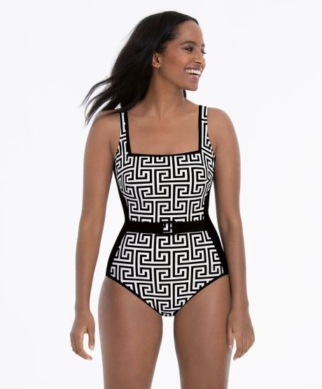 Maillot ANITA "Style Dalida" 7225 - Noir Blanc 430