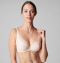 Soutien-gorge avec armatures SIMONE PERELE "Candide" 1B1325 - Rose Sakura 314