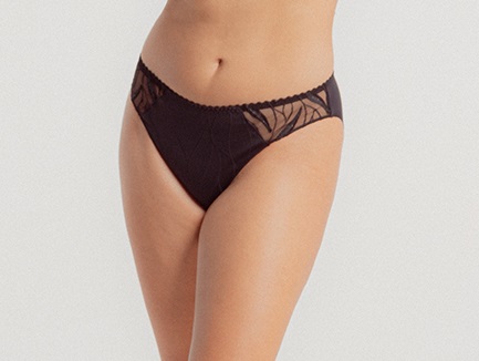 Slip LOUISA BRACQ "Julia" 477-30 - Noir NRO