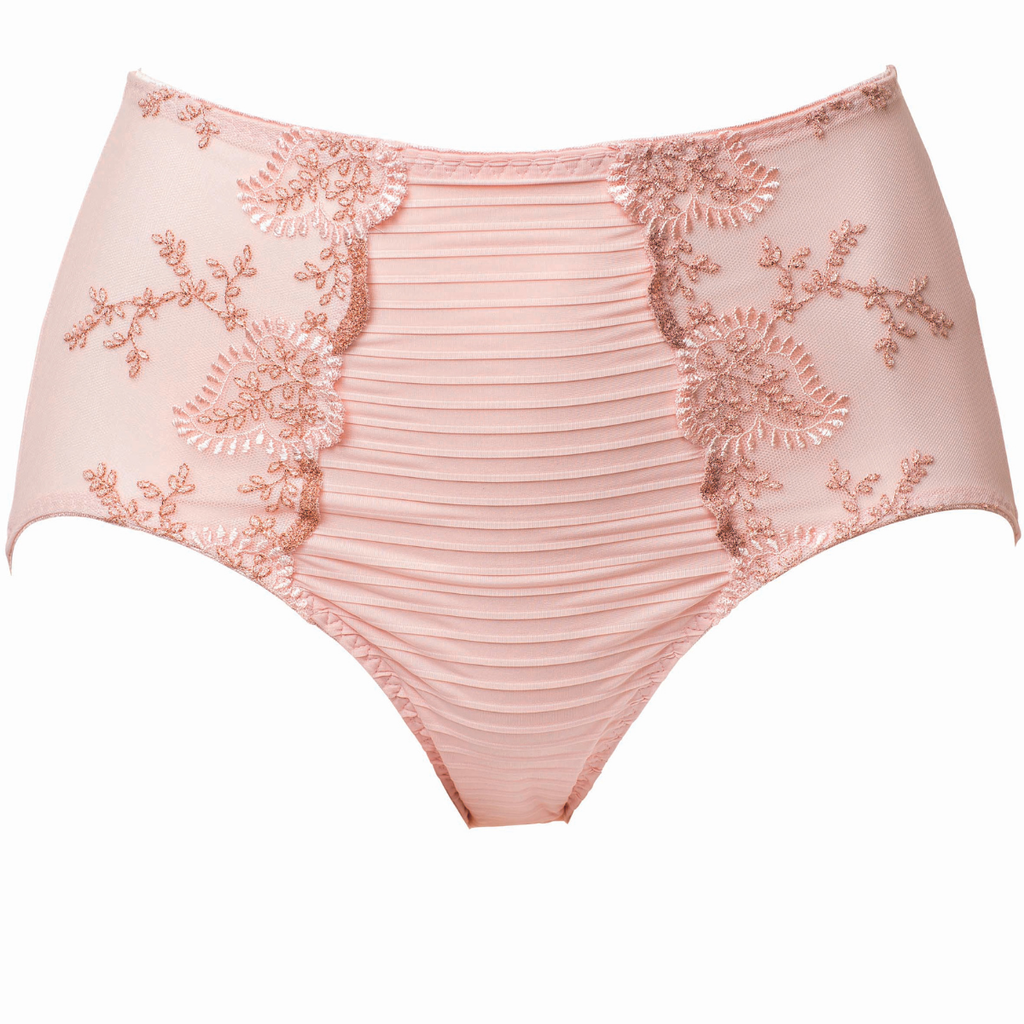Culotte taille haute gainante LOUISA BRACQ "Elise" 419-70 - Nude Rose NDR (38)