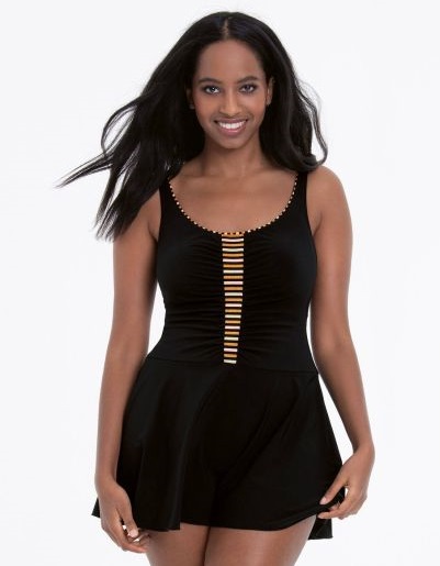 Maillot avec jupette ANITA "Style Arabella" M3 7322 - Noir 001