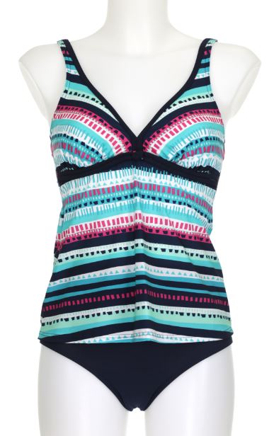 Tankini sans armatures Sunmarin by SUNFLAIR 18607 - Multicolore 3099