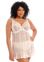 Babydoll spécial poches profondes avec armatures ELOMI "Priya" EL4551 - Vanilla VAA