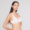 Soutien-gorge avec armatures LOU "Oxygène Arty" 54117 - Ivoire 011